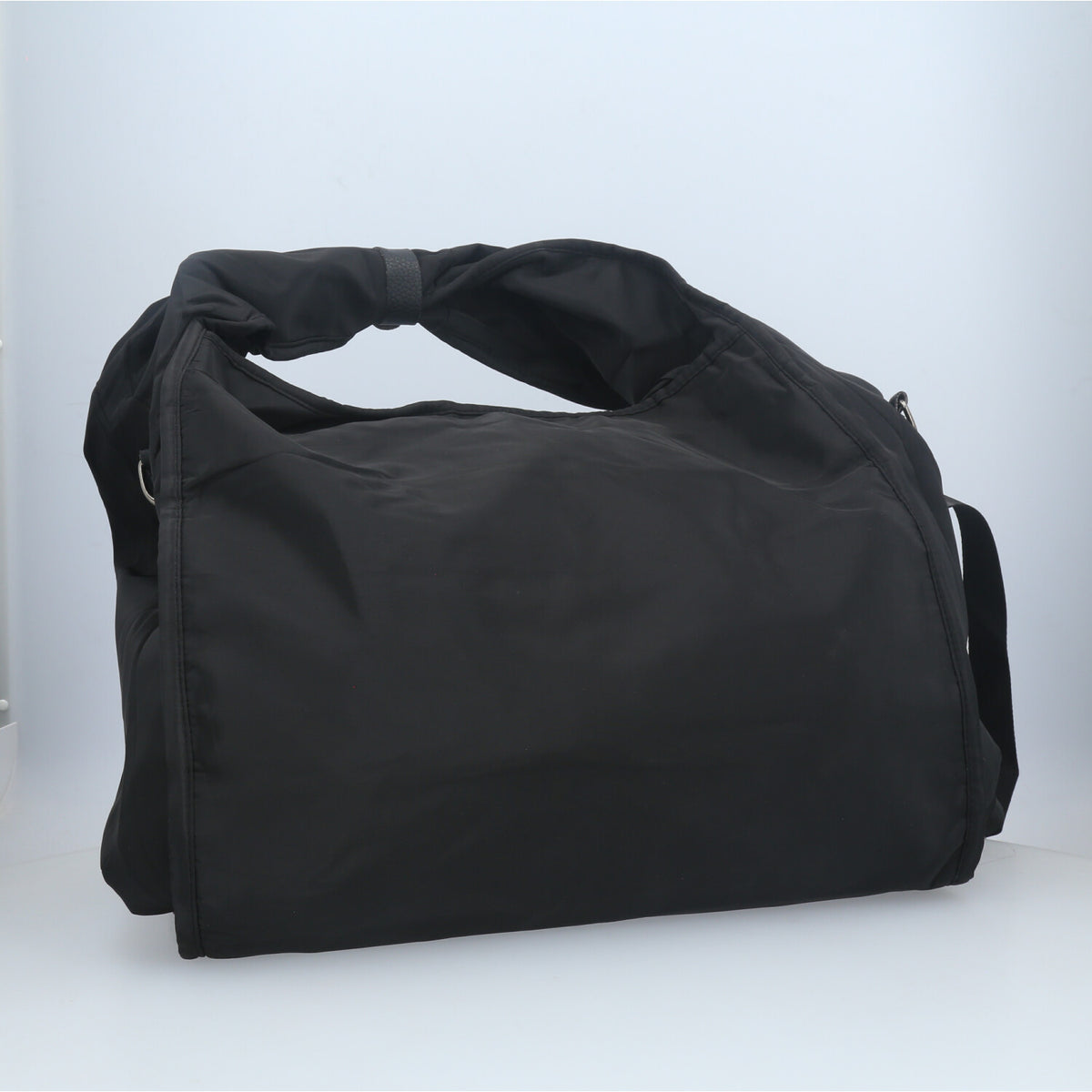 Bolsa Grande em Nylon para Faculdade e Acadêmia Preto
