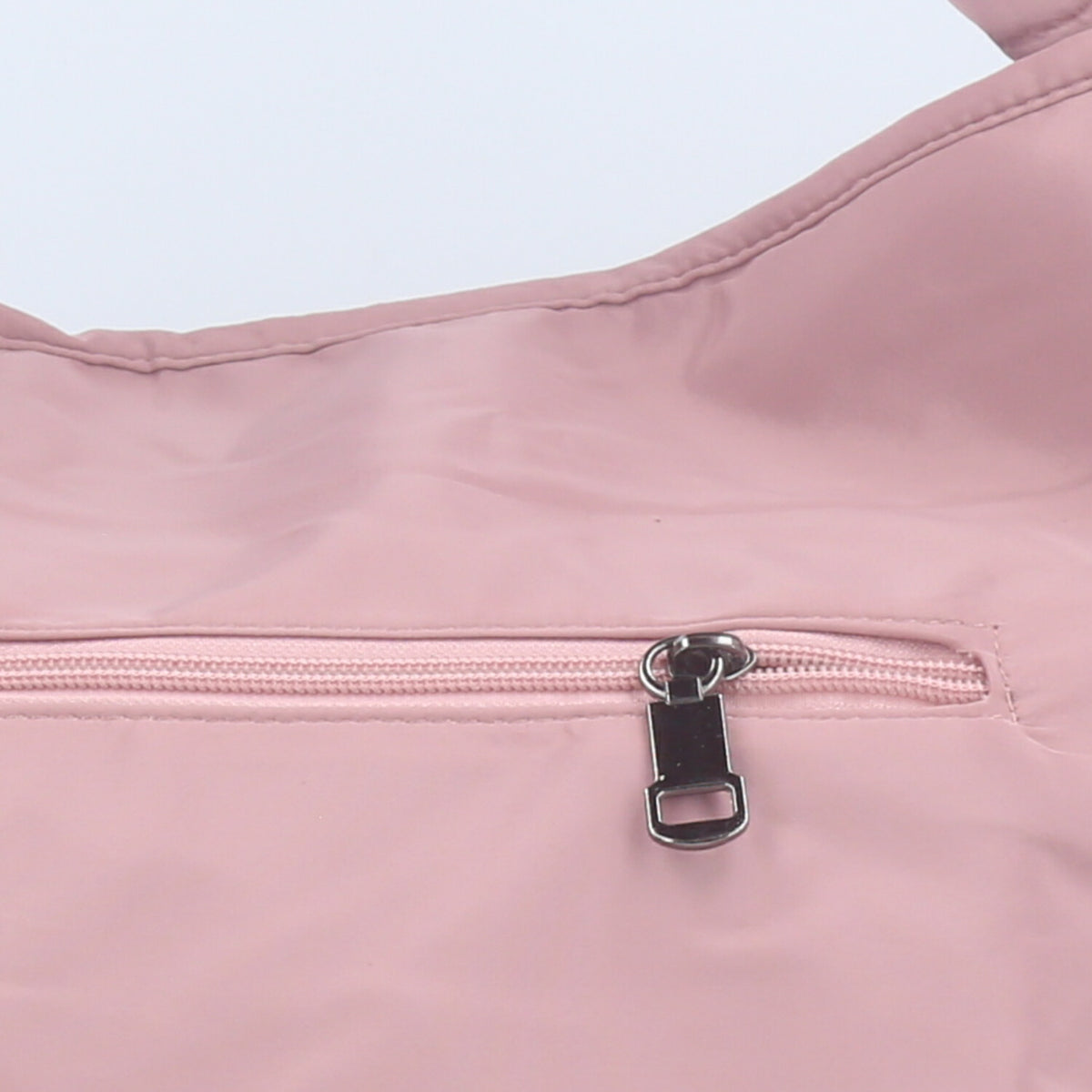 Bolsa Grande em Nylon para Faculdade e Acadêmia Rosa