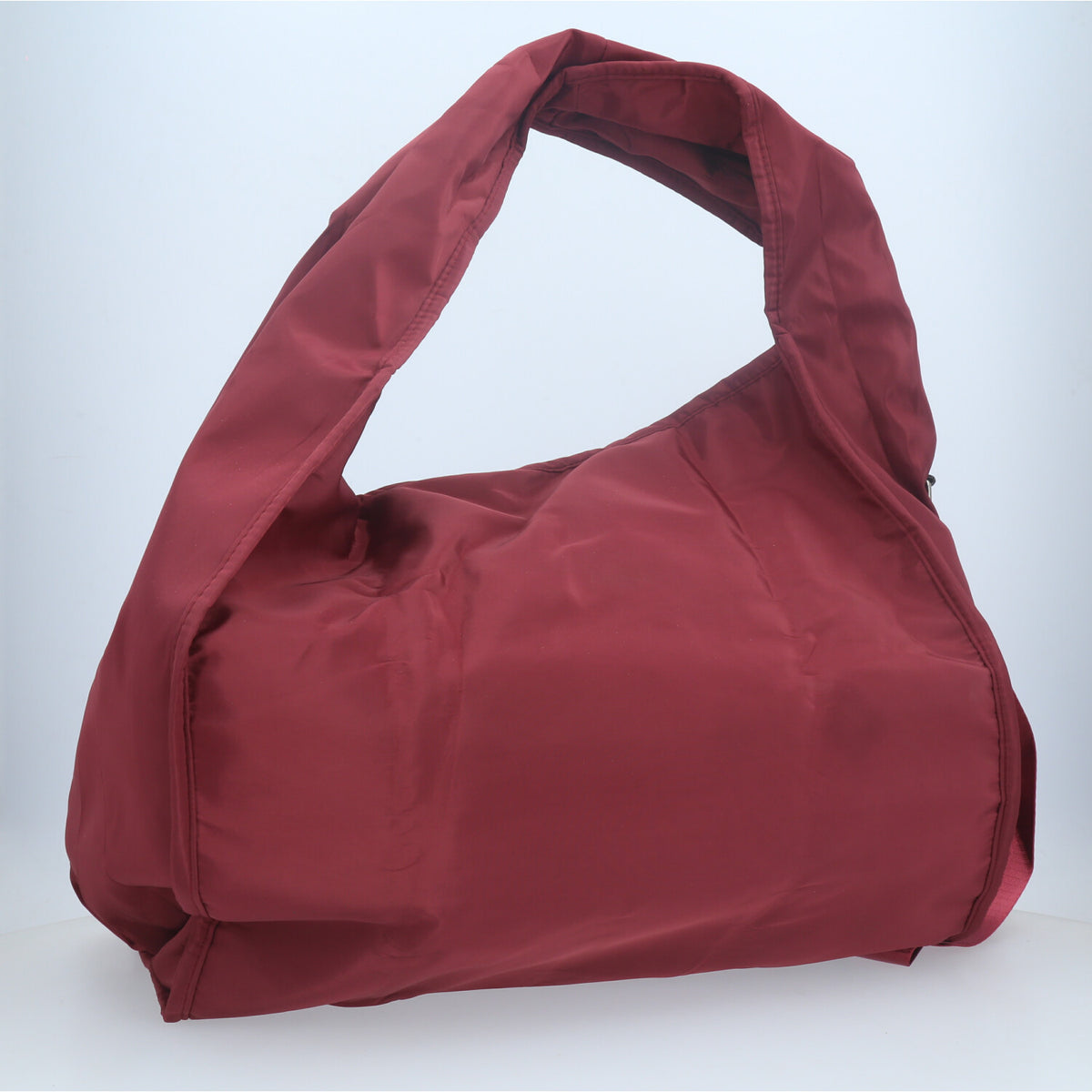 Bolsa Grande em Nylon para Faculdade e Acadêmia Vinho