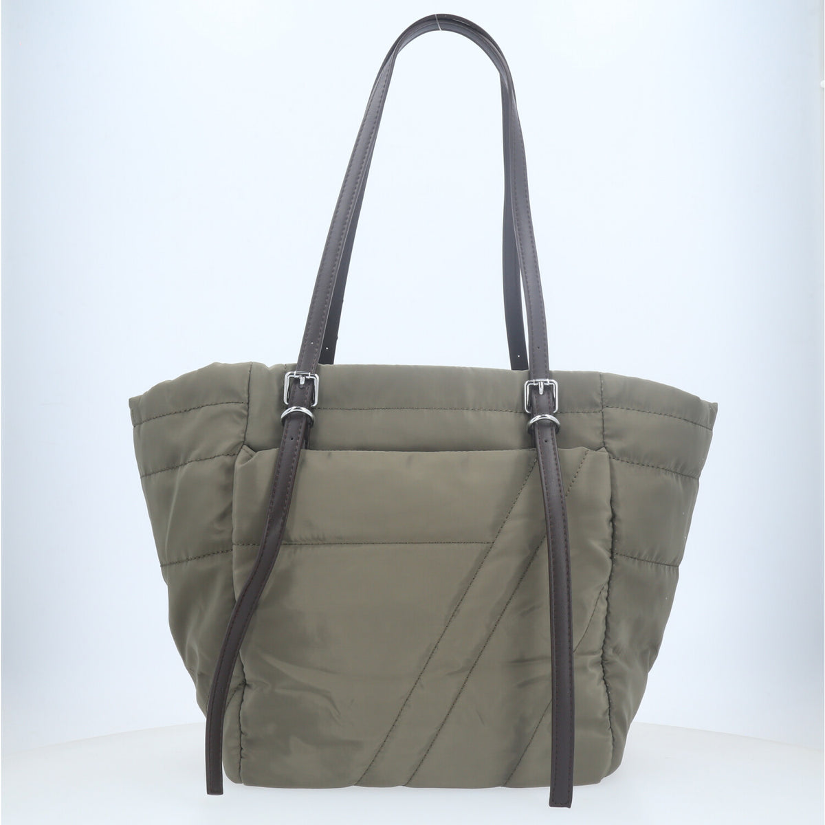 Bolsa Tote Bag Multifuncional em Nylon com Compartimentos Verde