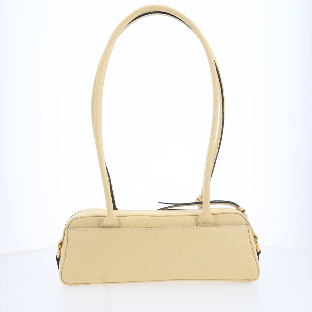 Bolsa Baguete com Alça Alongada Amarelo