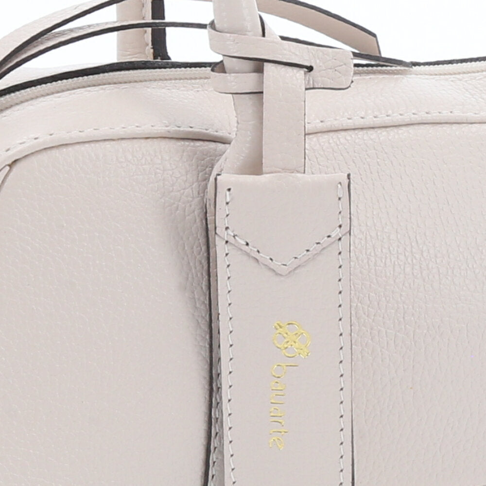 Bolsa Baguete com Alça Alongada Marfim