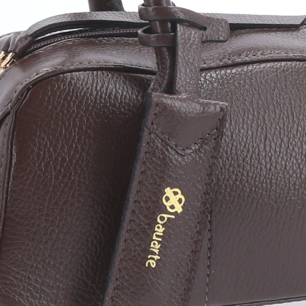 Bolsa Baguete com Alça Alongada Marrom