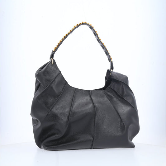 Bolsa Feminina em Couro Preto