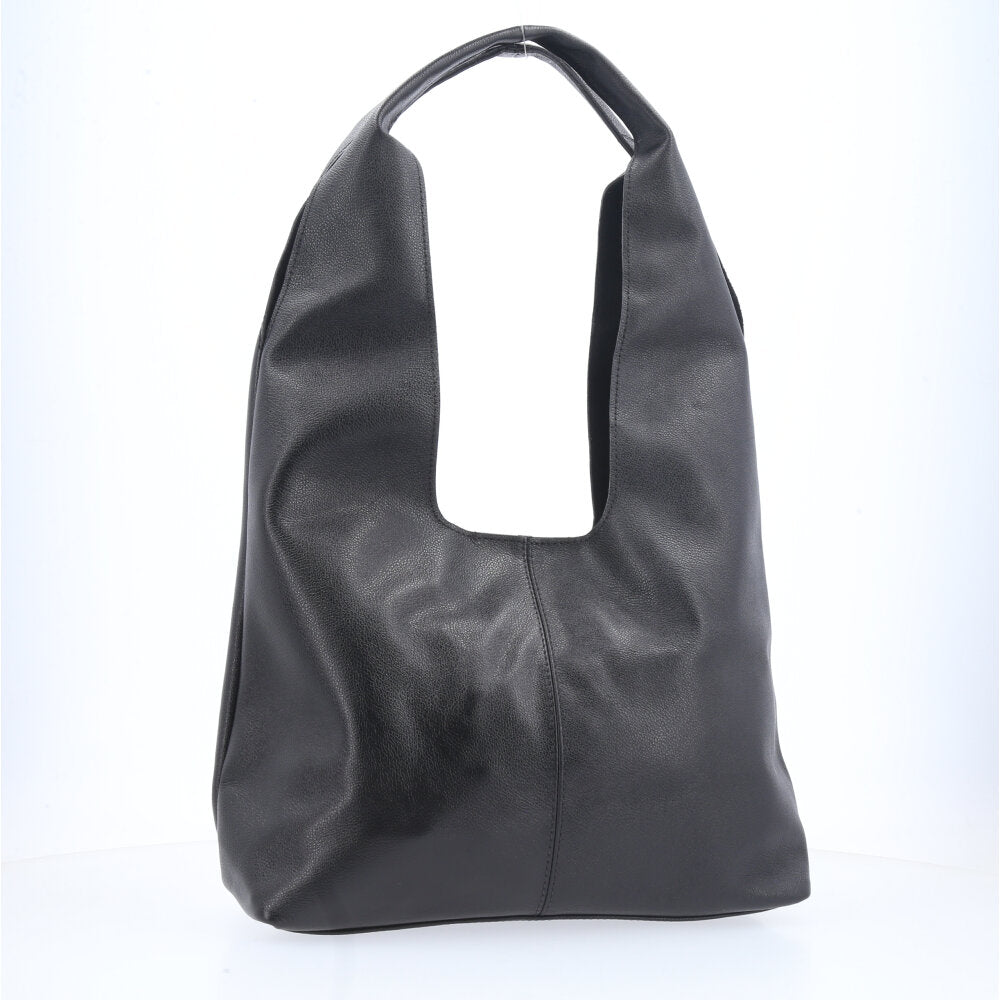 Bolsa Ombro Feminina em Couro Legítimo Preto