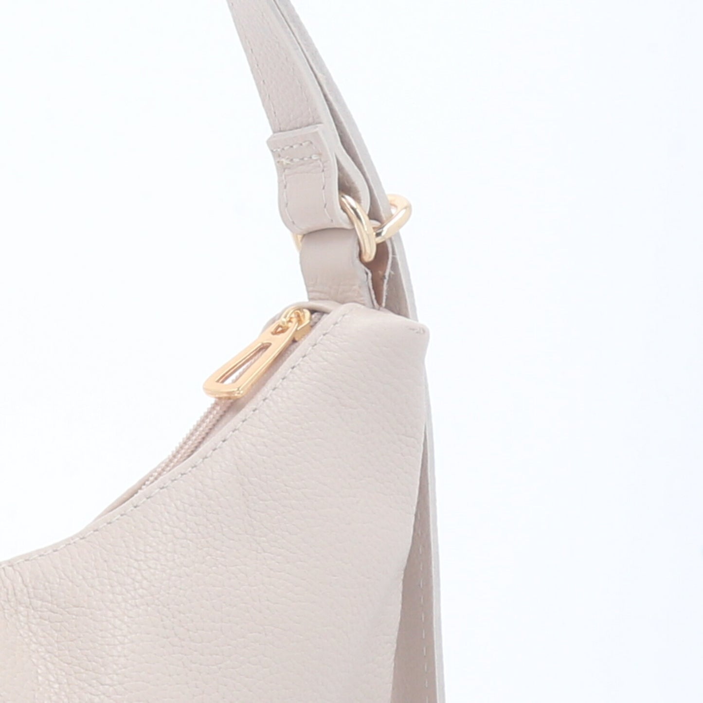Bolsa de Couro Multifuncional que Converte em Mochila Marfim