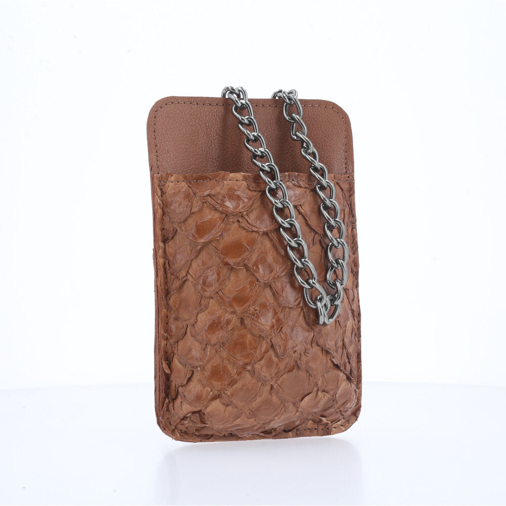 Porta Celular Pirarucu Caramelo