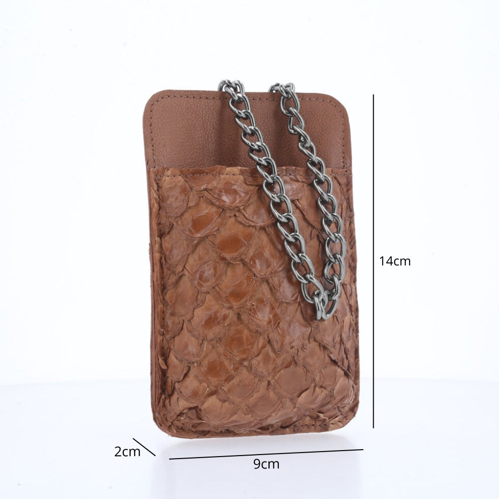 Porta Celular Pirarucu Caramelo