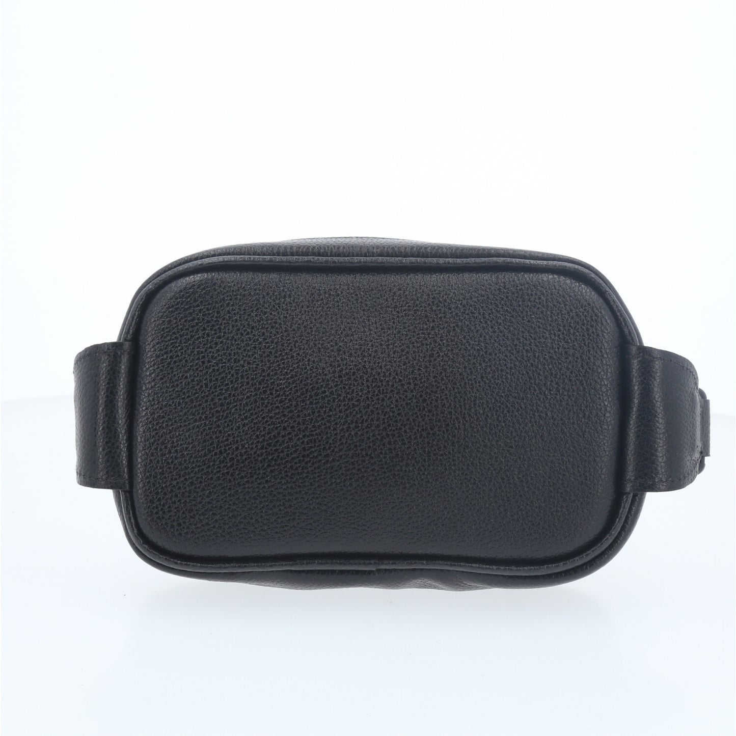Bolsa Estilo Shoulder Bag Masculina em Couro Marrom