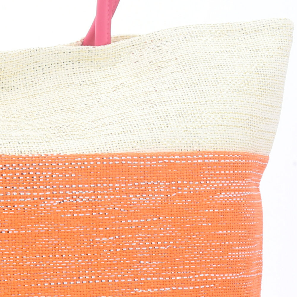 Bolsa de Praia Feminina Colorida Pink