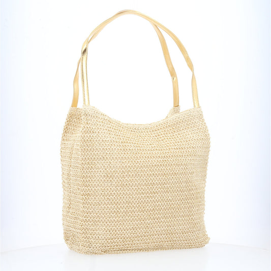 Bolsa Praia com Alça Fixa Bege
