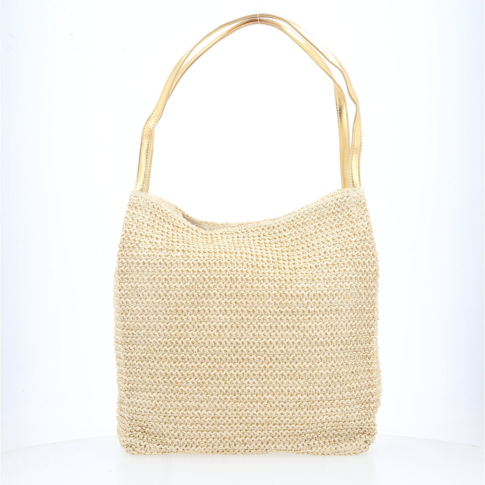 Bolsa Praia com Alça Fixa Bege