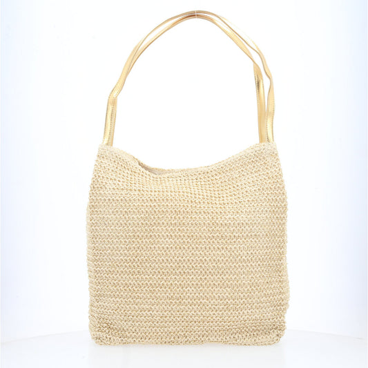 Bolsa Praia com Alça Fixa Bege