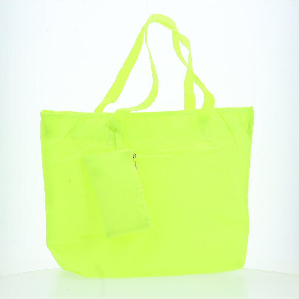 Bolsa de Silicone Feminina com Carteira de Mão Verde claro