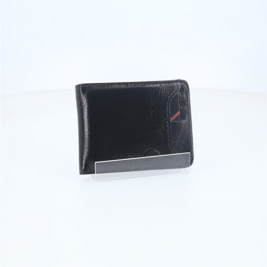 Carteira Masculina de Couro Legítimo Preto