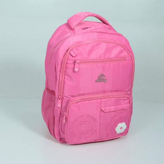 Mochila em Tecido com Alça Fixa Ajustável e Divisórias Pink