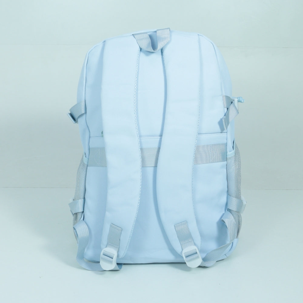 Mochila em Tecido com Organização Prática Azul