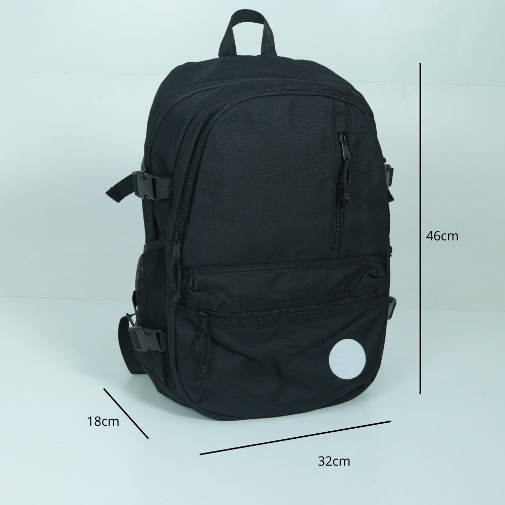 Mochila em Tecido com Organização Prática Preto