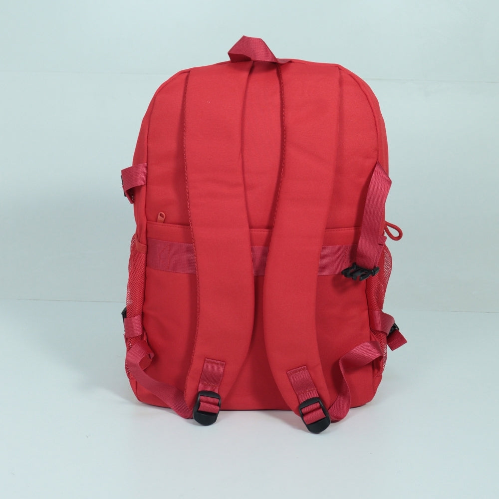 Mochila em Tecido com Organização Prática Vermelho