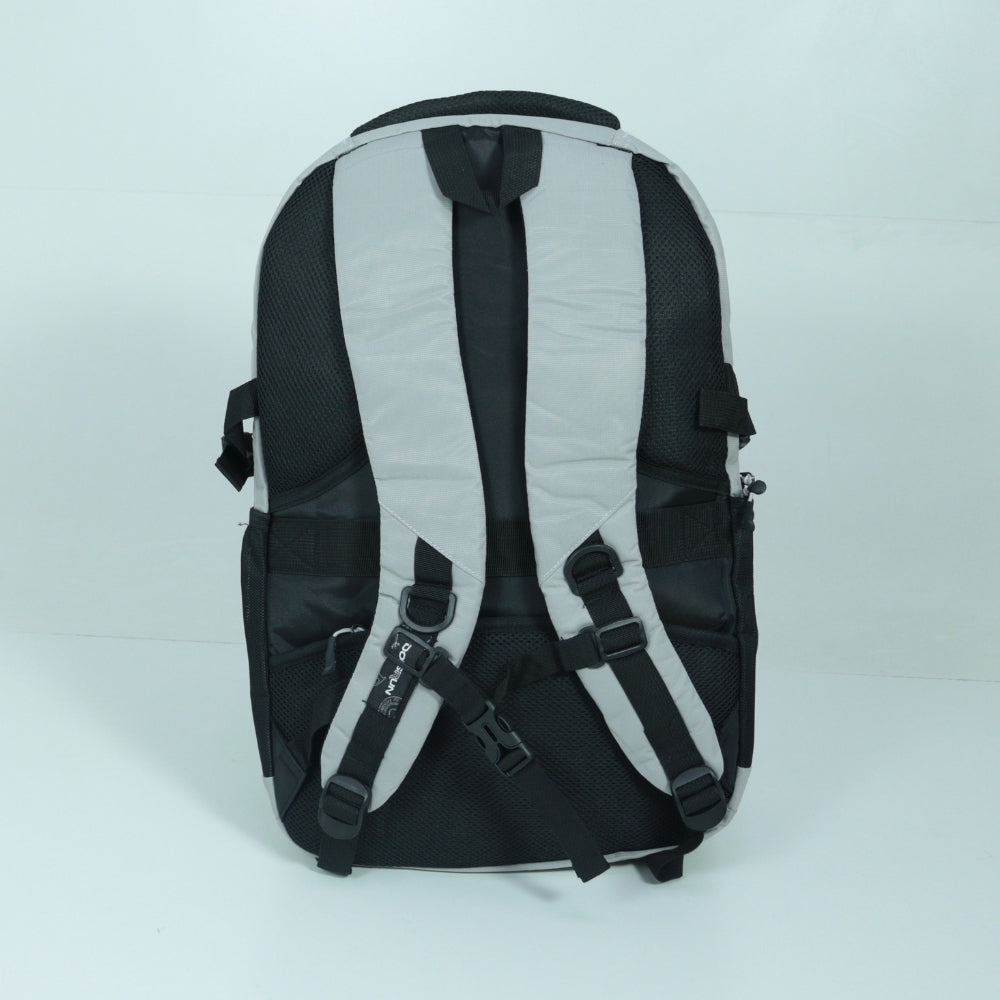 Mochila Masculina em Tecido com Regulagens  Cinza