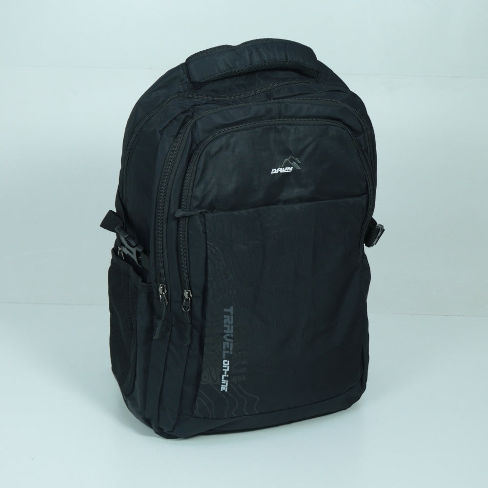 Mochila Masculina em Tecido com Regulagens  Preto