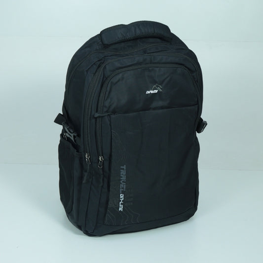 Mochila Masculina em Tecido com Regulagens  Preto