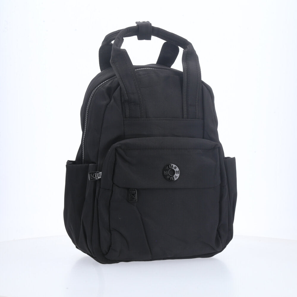 Mochila em Nylon com Alça de Mão Preto