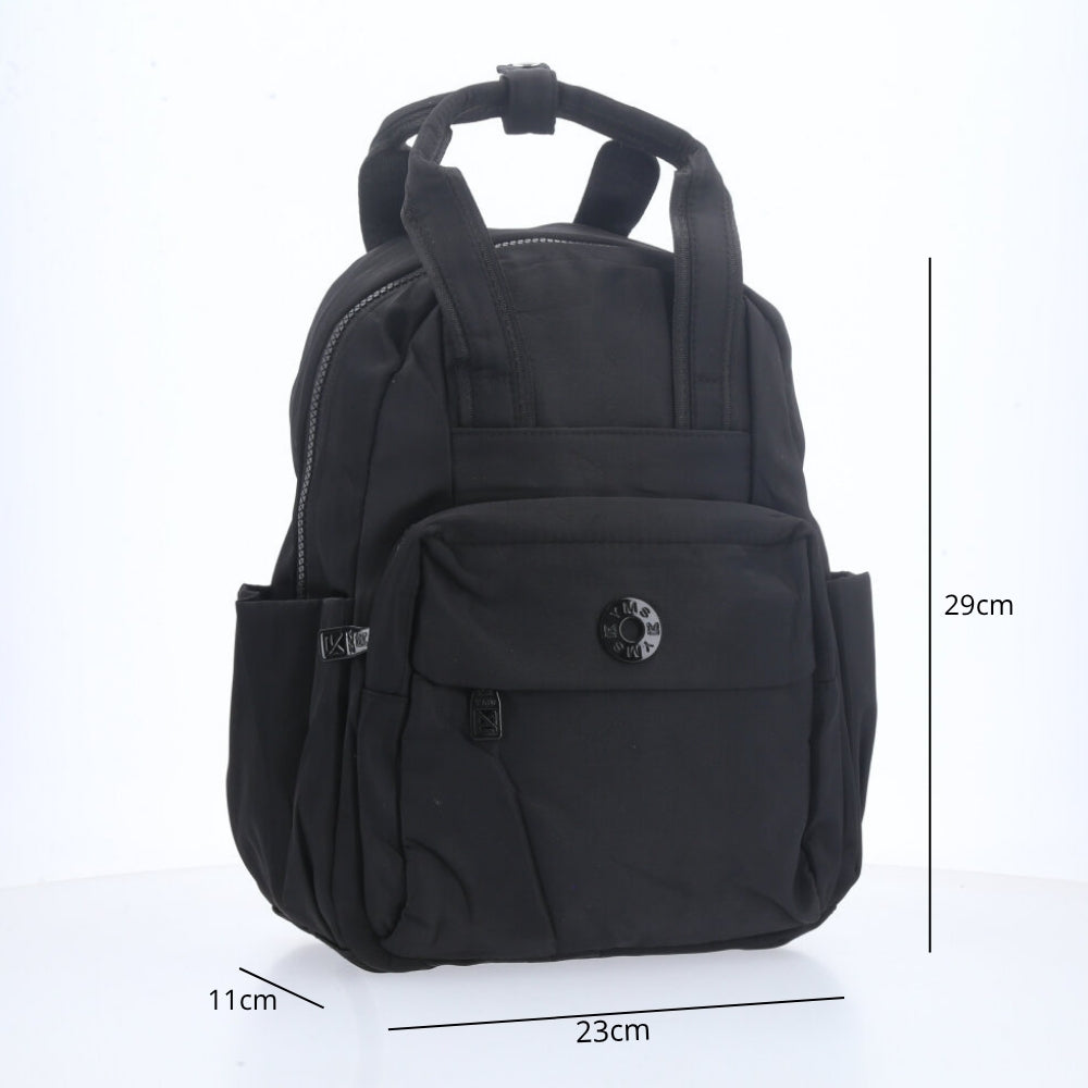 Mochila em Nylon com Alça de Mão Preto