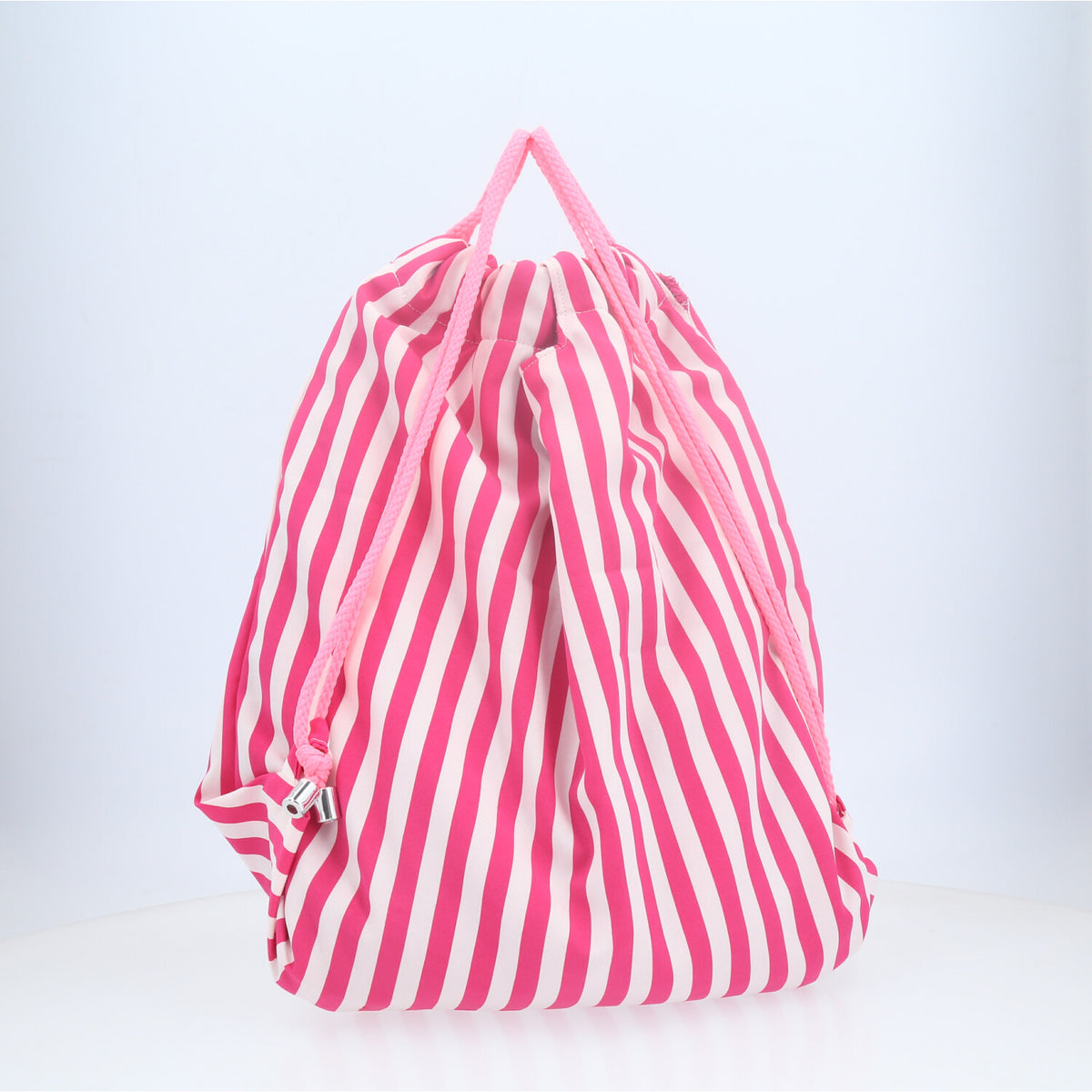 Mochila Saco Atoalhada com Estampa Tropical  Pink