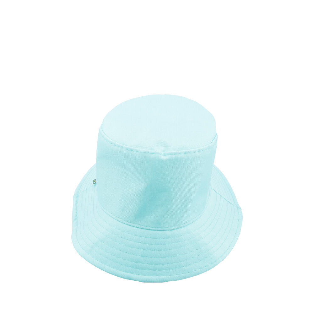 Chapéu Bucket Unissex Casual com Design Moderno Proteção Sol Azul claro