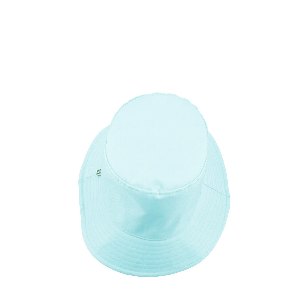 Chapéu Bucket Unissex Casual com Design Moderno Proteção Sol Azul claro