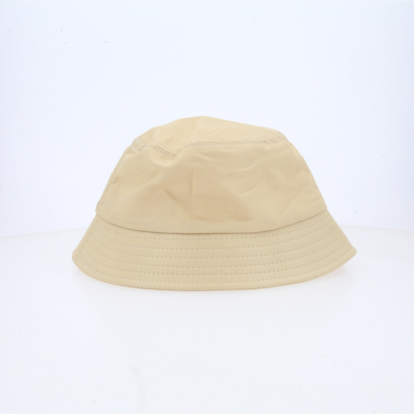 Chapéu Bucket Unissex Casual com Design Moderno Proteção Sol Bege