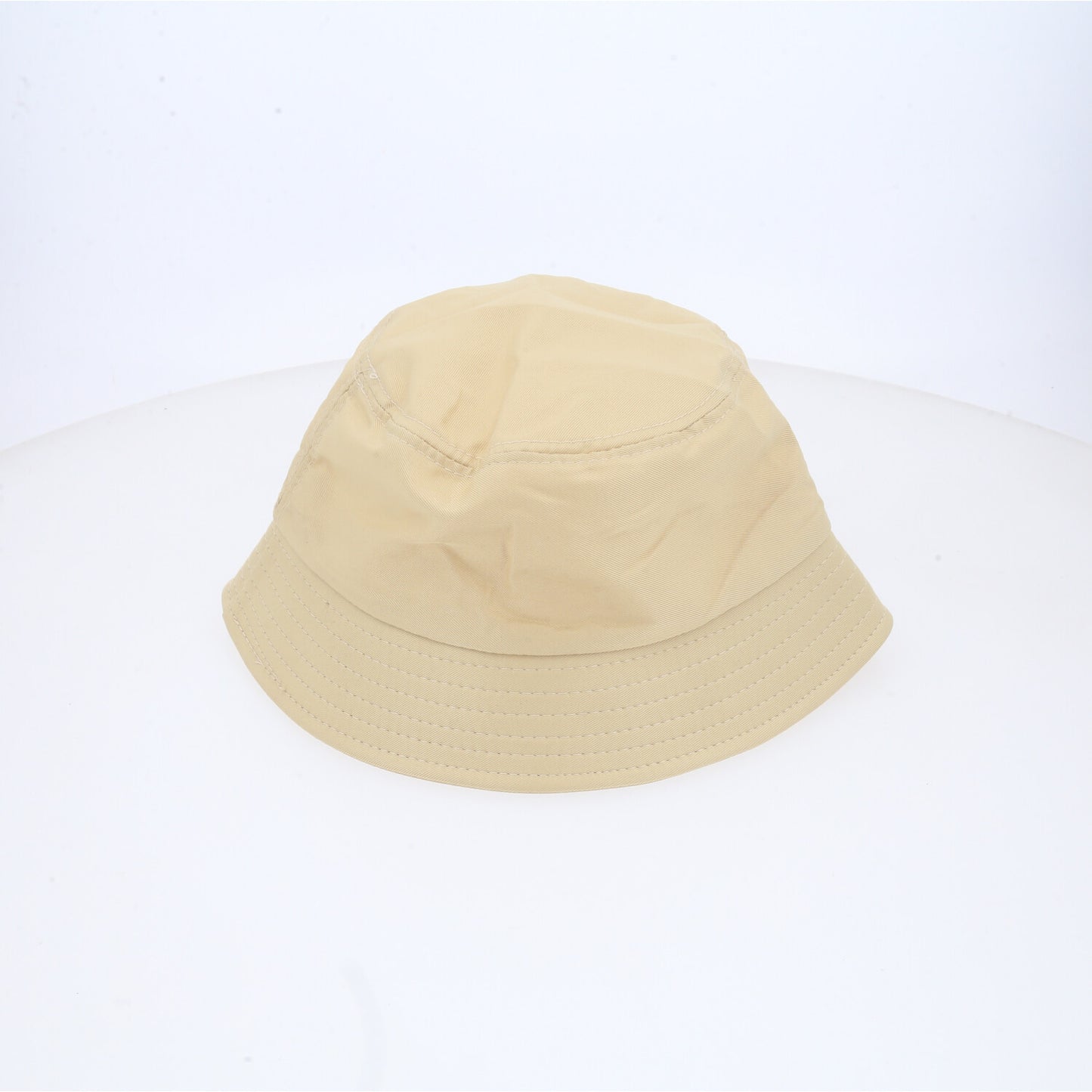 Chapéu Bucket Unissex Casual com Design Moderno Proteção Sol Bege
