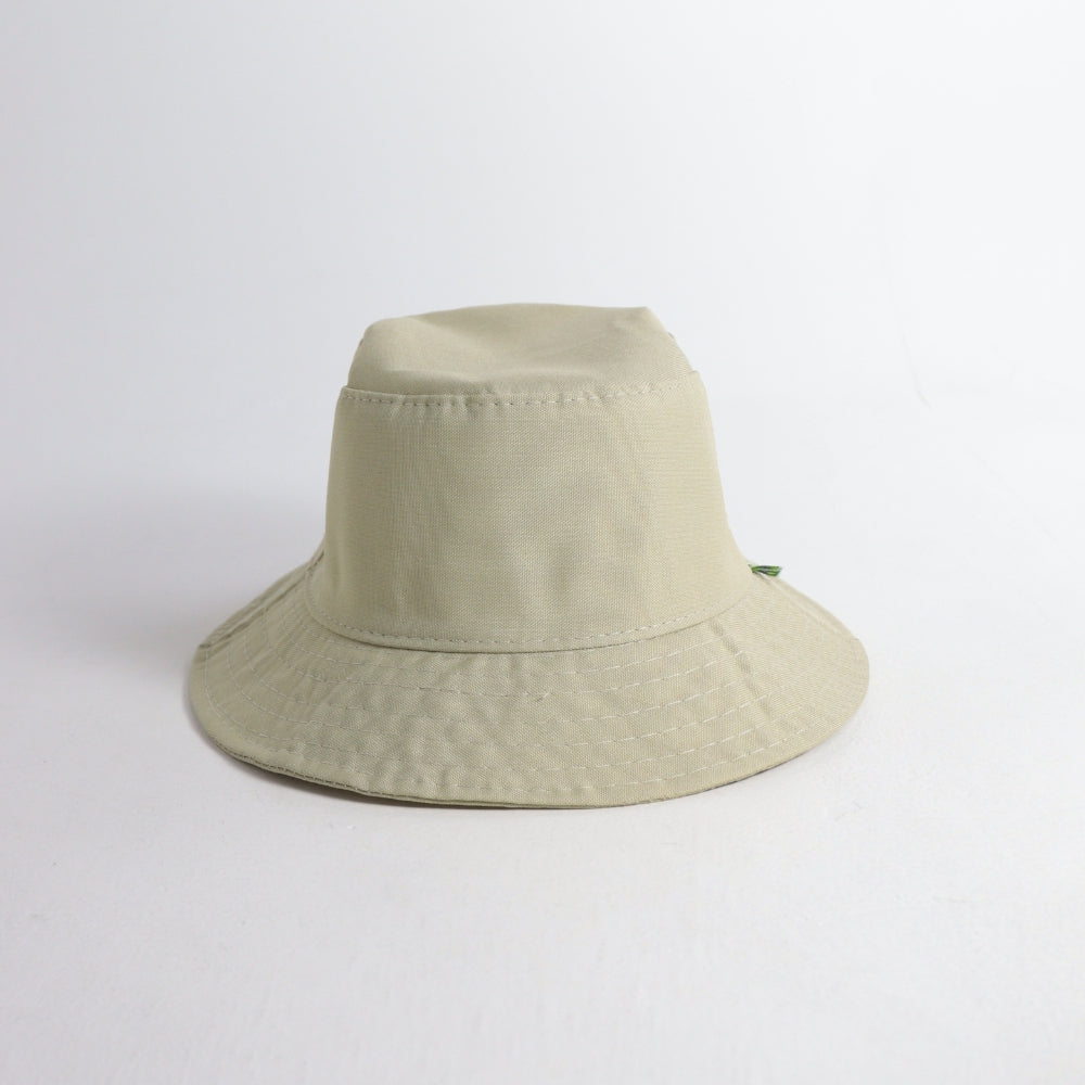 Chapéu Bucket Unissex Casual com Design Moderno Proteção Sol Bege claro