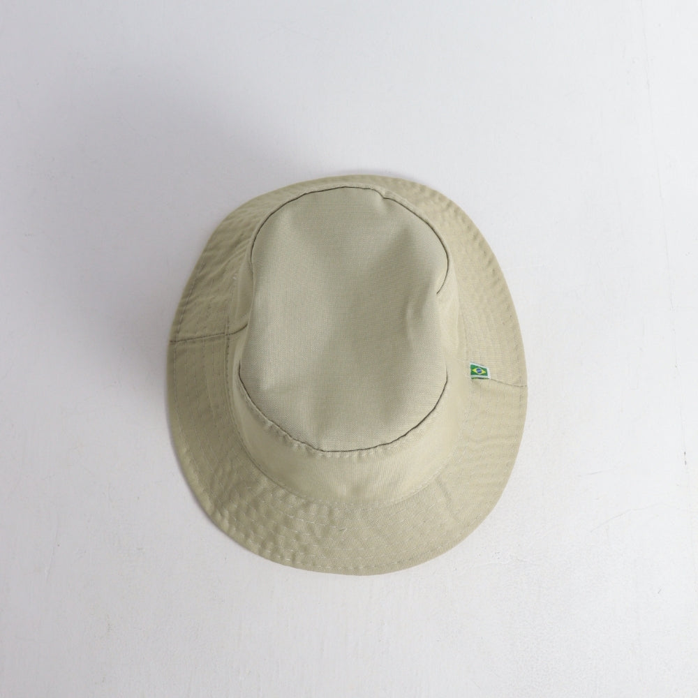 Chapéu Bucket Unissex Casual com Design Moderno Proteção Sol Bege claro