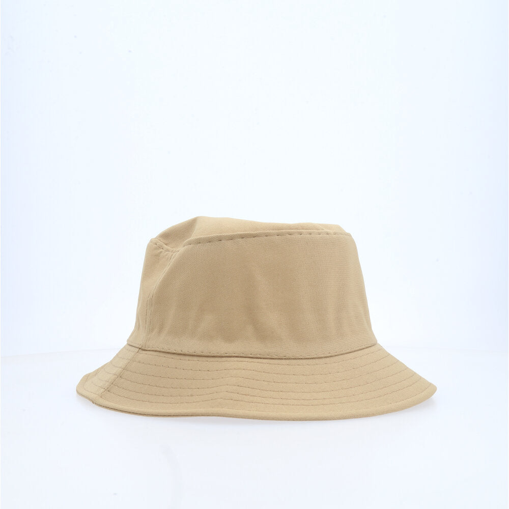 Chapéu Bucket Unissex Casual com Design Moderno Proteção Sol Bege escuro