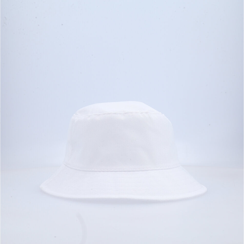 Chapéu Bucket Unissex Casual com Design Moderno Proteção Sol Branco