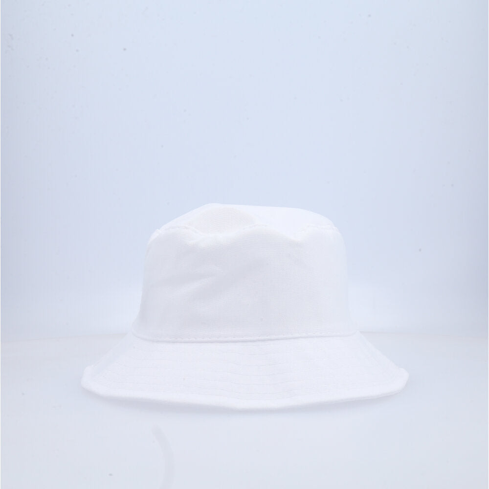 Chapéu Bucket Unissex Casual com Design Moderno Proteção Sol Branco