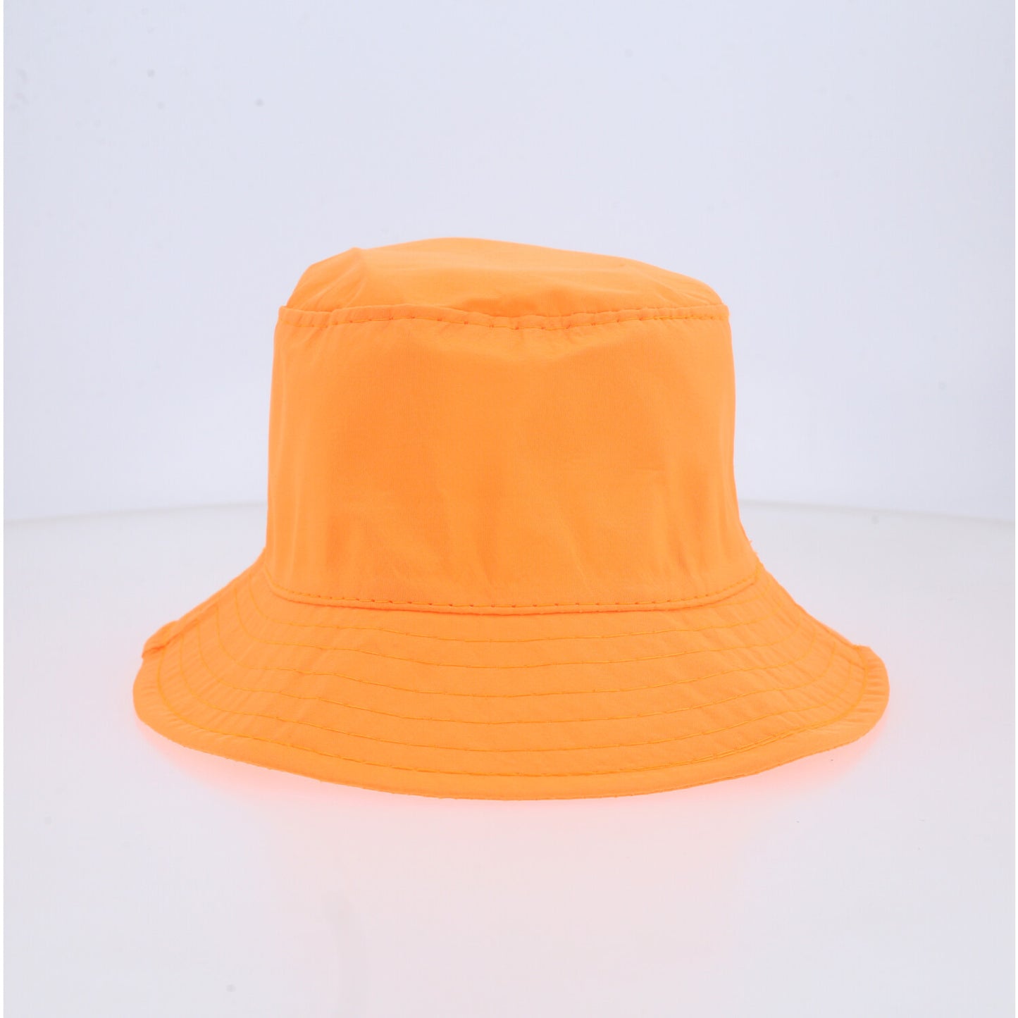 Chapéu Bucket Unissex Casual com Design Moderno Proteção Sol Laranja