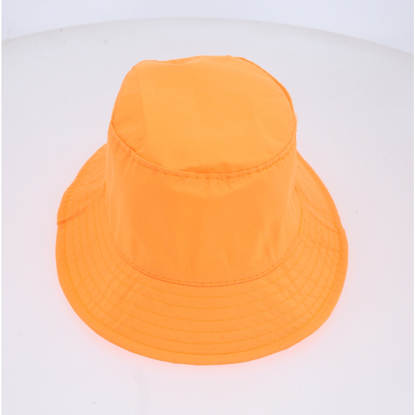 Chapéu Bucket Unissex Casual com Design Moderno Proteção Sol Laranja