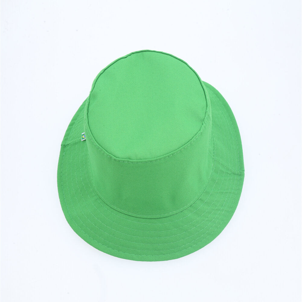 Chapéu Bucket Unissex Casual com Design Moderno Proteção Sol Verde