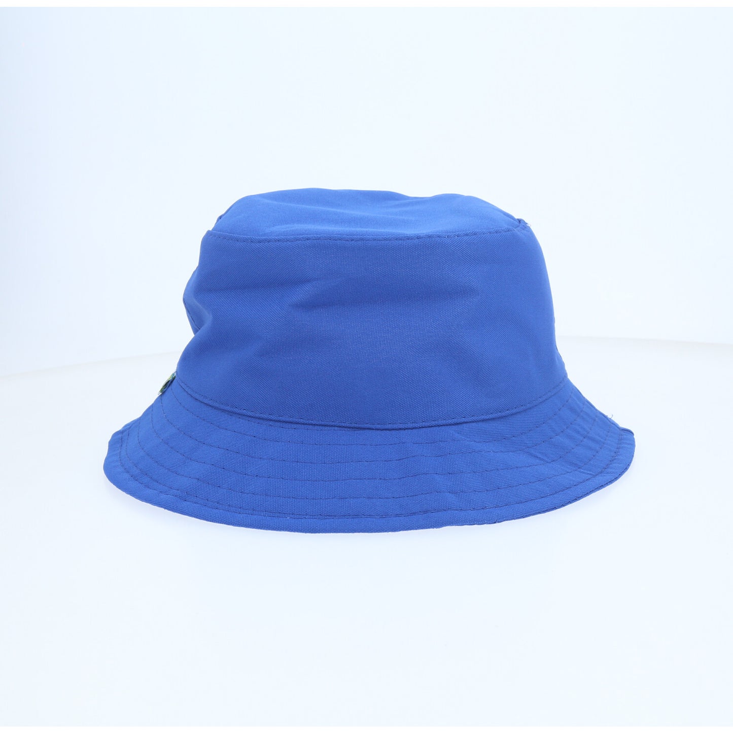Chapéu Bucket em Tecido com Estampa do Brasil Azul