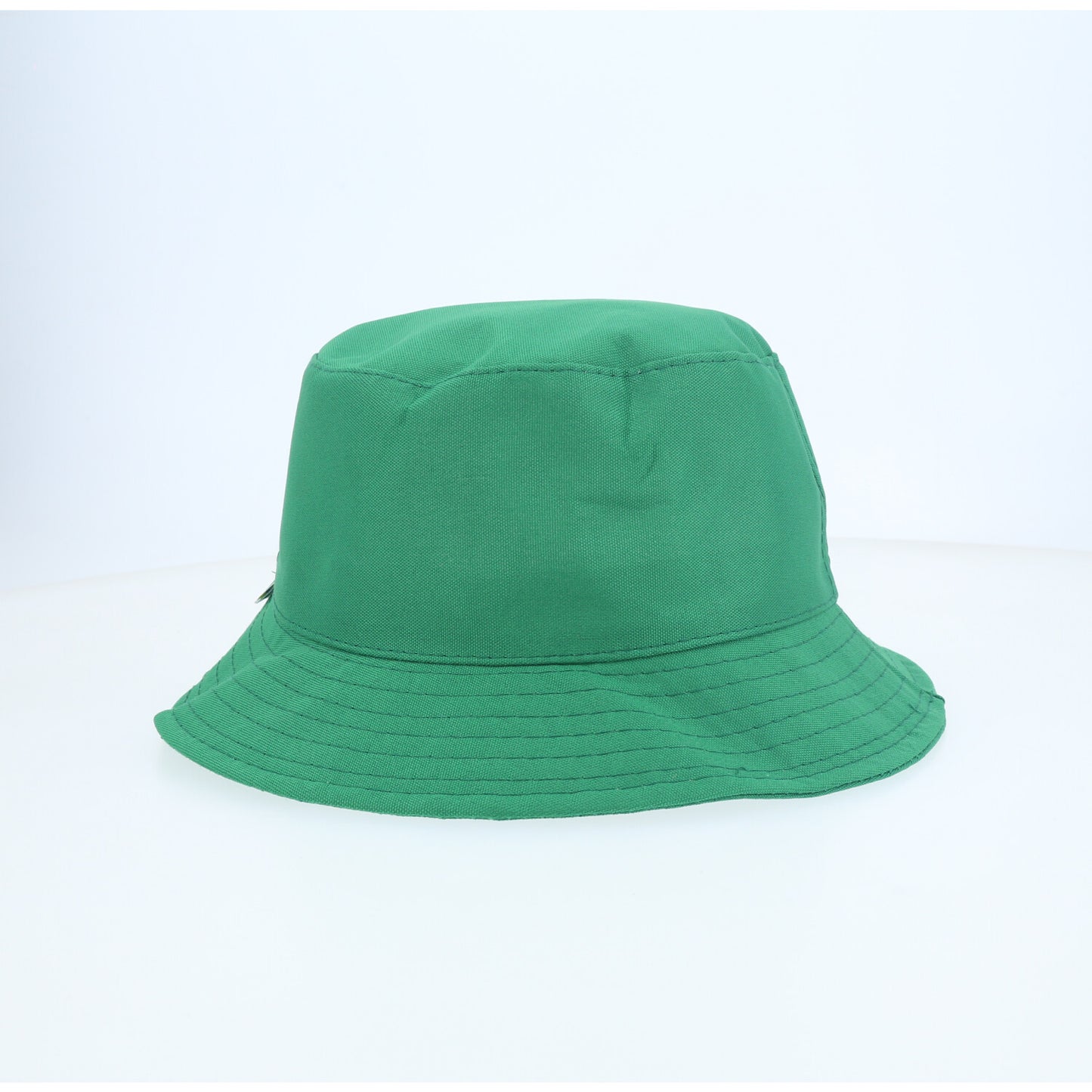 Chapéu Bucket em Tecido com Estampa do Brasil Verde