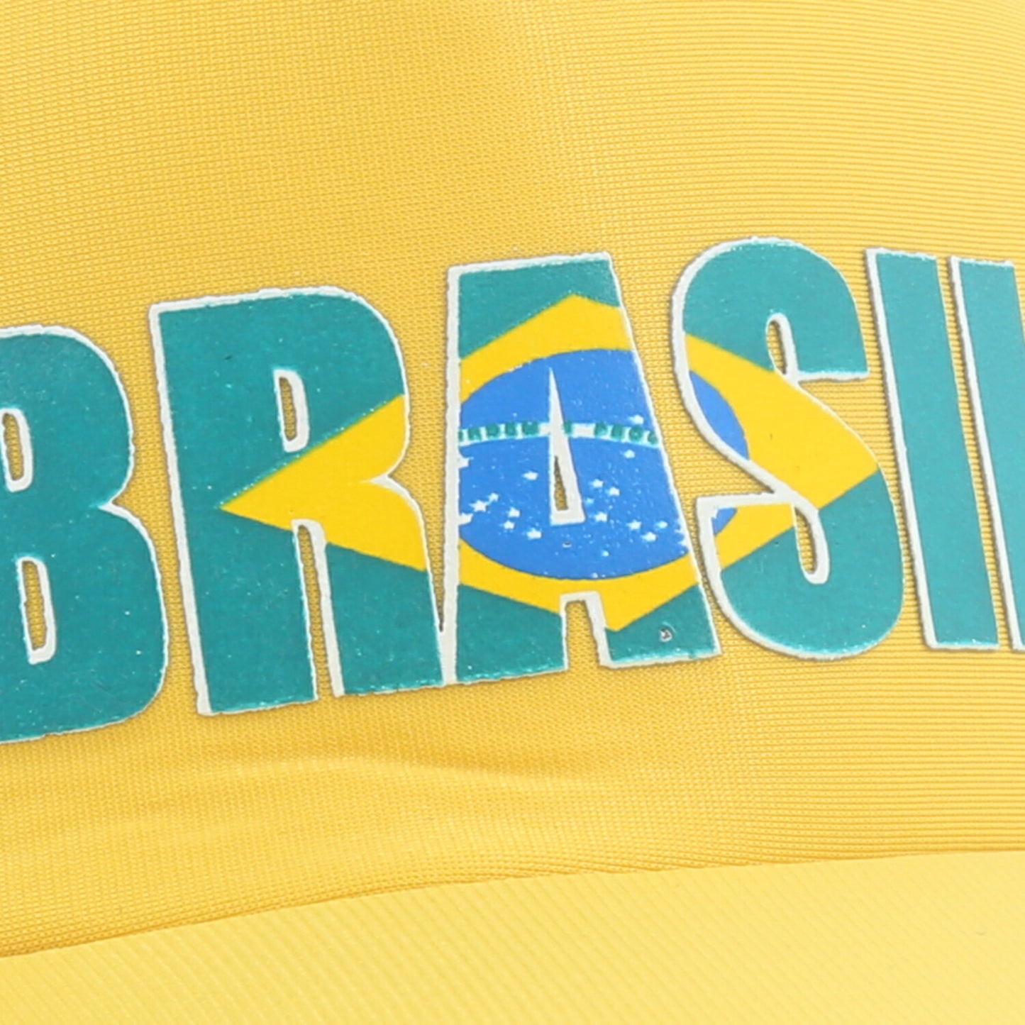 Boné Estilo Copa do Mundo com Design do Brasil Amarelo