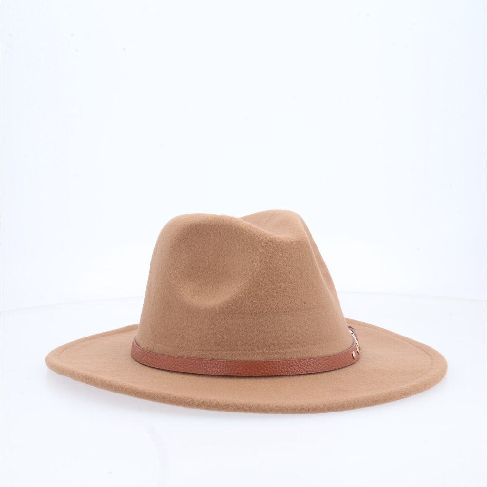 Chapéu de Feltro Country Bege