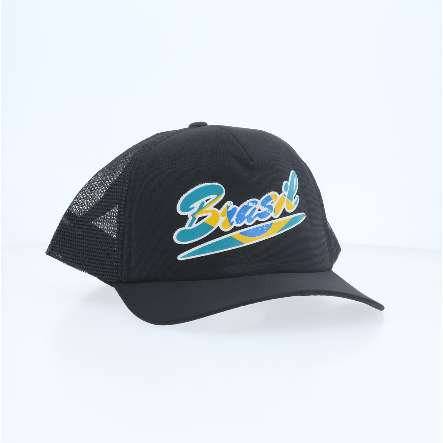 Boné Copa do Mundo com Design do Brasil Preto