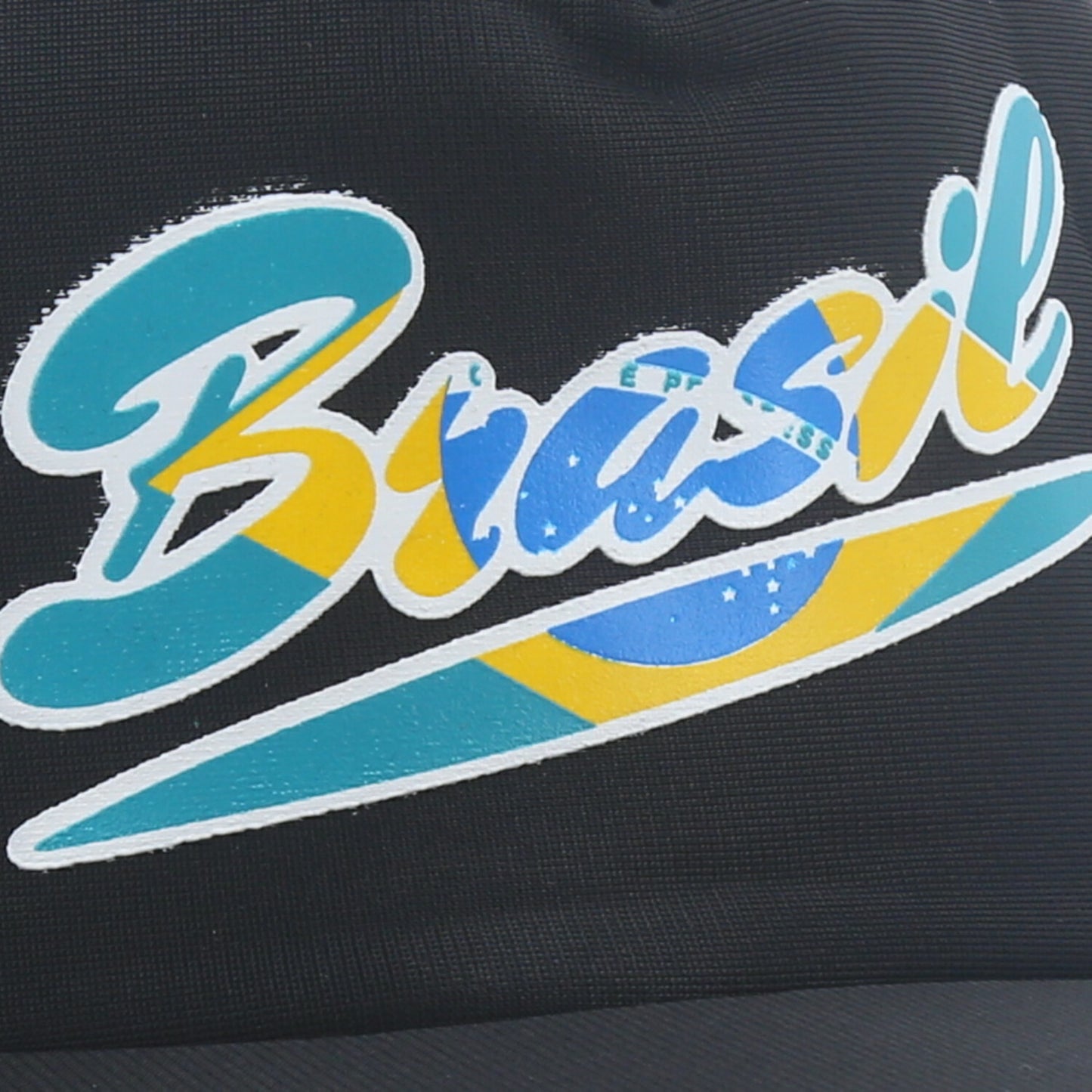 Boné Copa do Mundo com Design do Brasil Preto