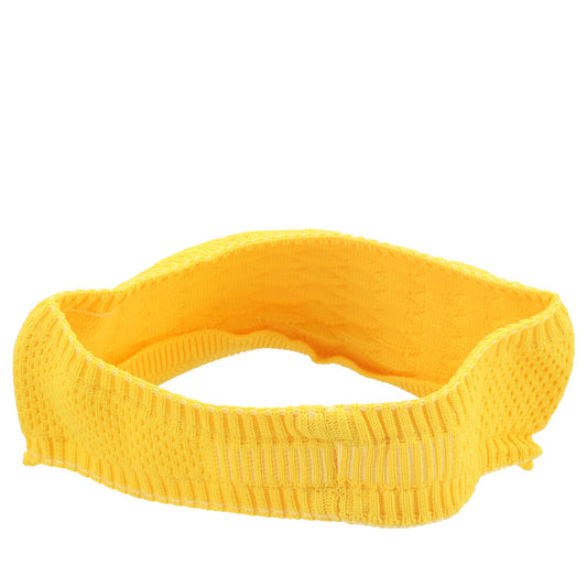Viseira Feminina e Masculina Sol Praia Esporte Verão  Amarelo