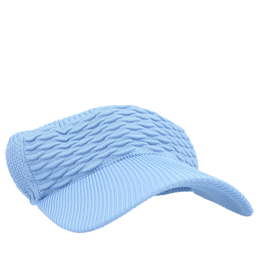 Viseira Feminina e Masculina Sol Praia Esporte Verão  Azul claro