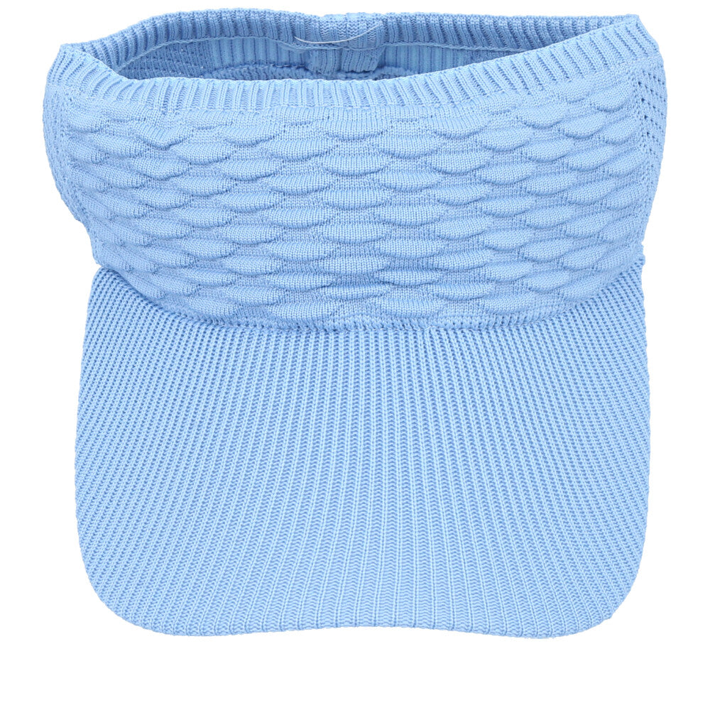Viseira Feminina e Masculina Sol Praia Esporte Verão  Azul claro